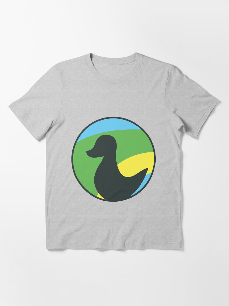 Shirt with duck logo clearance