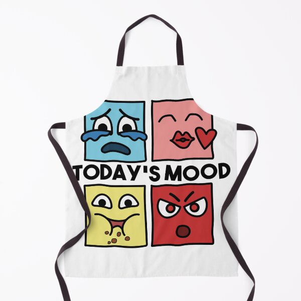 Item preview, What's In Your Mood Today Funny Graphic Design designed and sold by QuanJewelry.