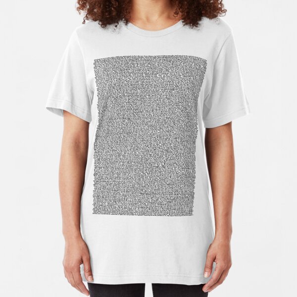 The Entire Script of The Pilot Episode of Riverdale Slim Fit T-Shirt