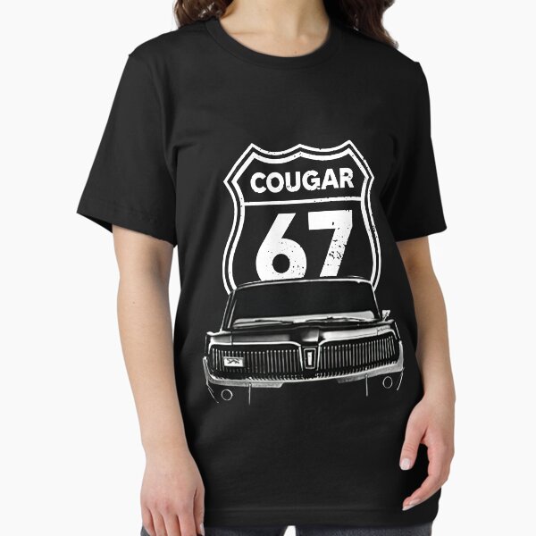 Item preview, 1967 Mercury Cougar Front Grill View with Highway Sign  designed and sold by DeandraPowee.