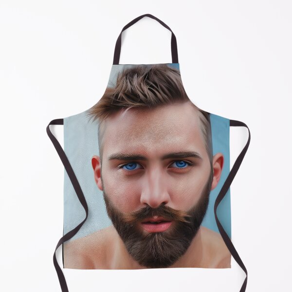 Item preview, Blond Bearded Man with Blue eyes - Beach Bear designed and sold by LthrDaddyBear.