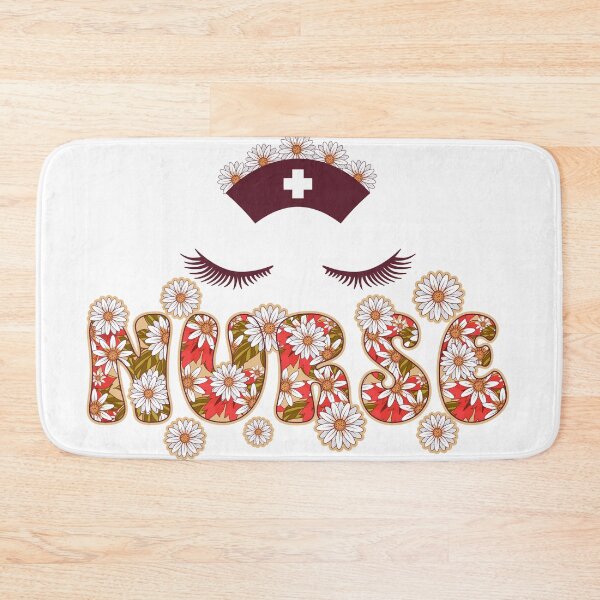 Item preview, NURSE LIFE FLOWERS FEMINIST RETRO designed and sold by HomeCoquette.