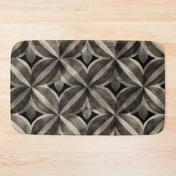 Aperçu de l'œuvre Treillis en graphite créée et vendue par Patternifico.