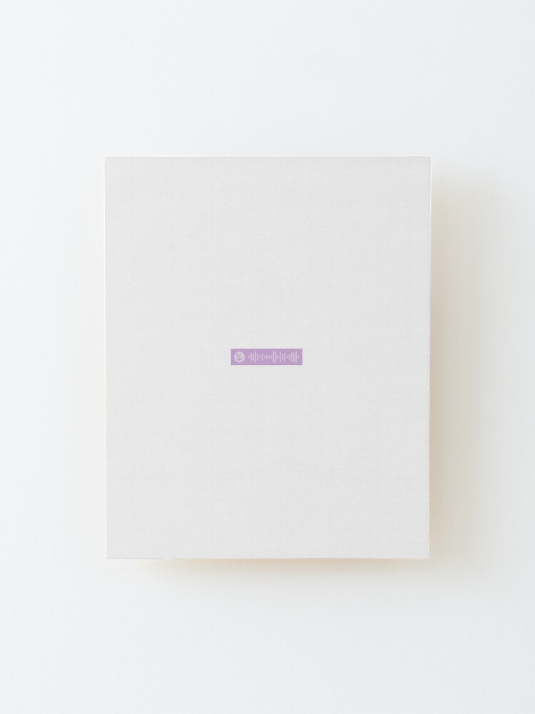 Lavender Haze Color Swatch. | Poster