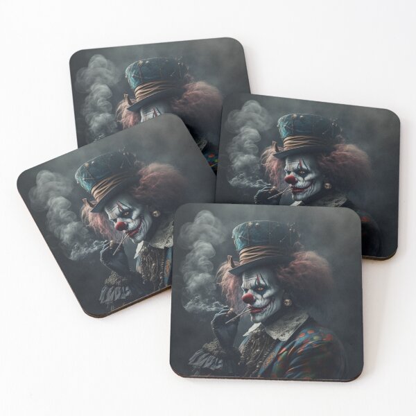 Item preview, Scary clown art, Creepy clown designed and sold by YZO-Design.
