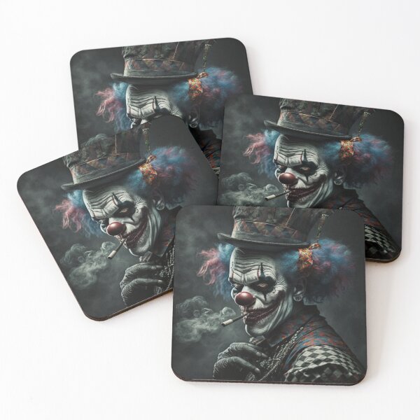 Item preview, Scary clown art, Creepy clown designed and sold by YZO-Design.