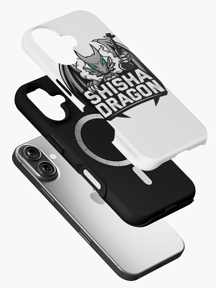 Thumbnail 2 von 4, iPhone-Hülle, Shisha-Drachen-Logo designt und verkauft von ShishaDragon.