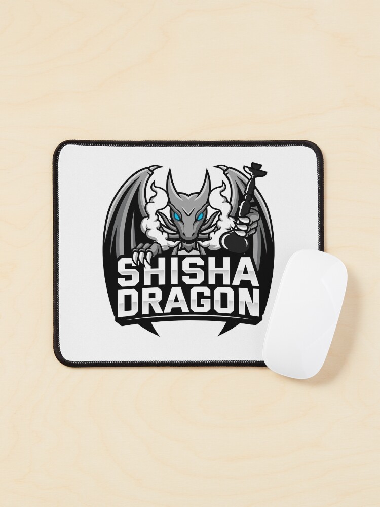 Thumbnail 1 von 5, Mauspad, Shisha-Drachen-Logo designt und verkauft von ShishaDragon.