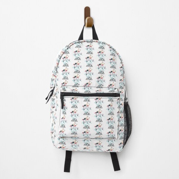 Item preview, Whimsical Stork Pun Art - 'Look No Feather' designed and sold by FlinArt.