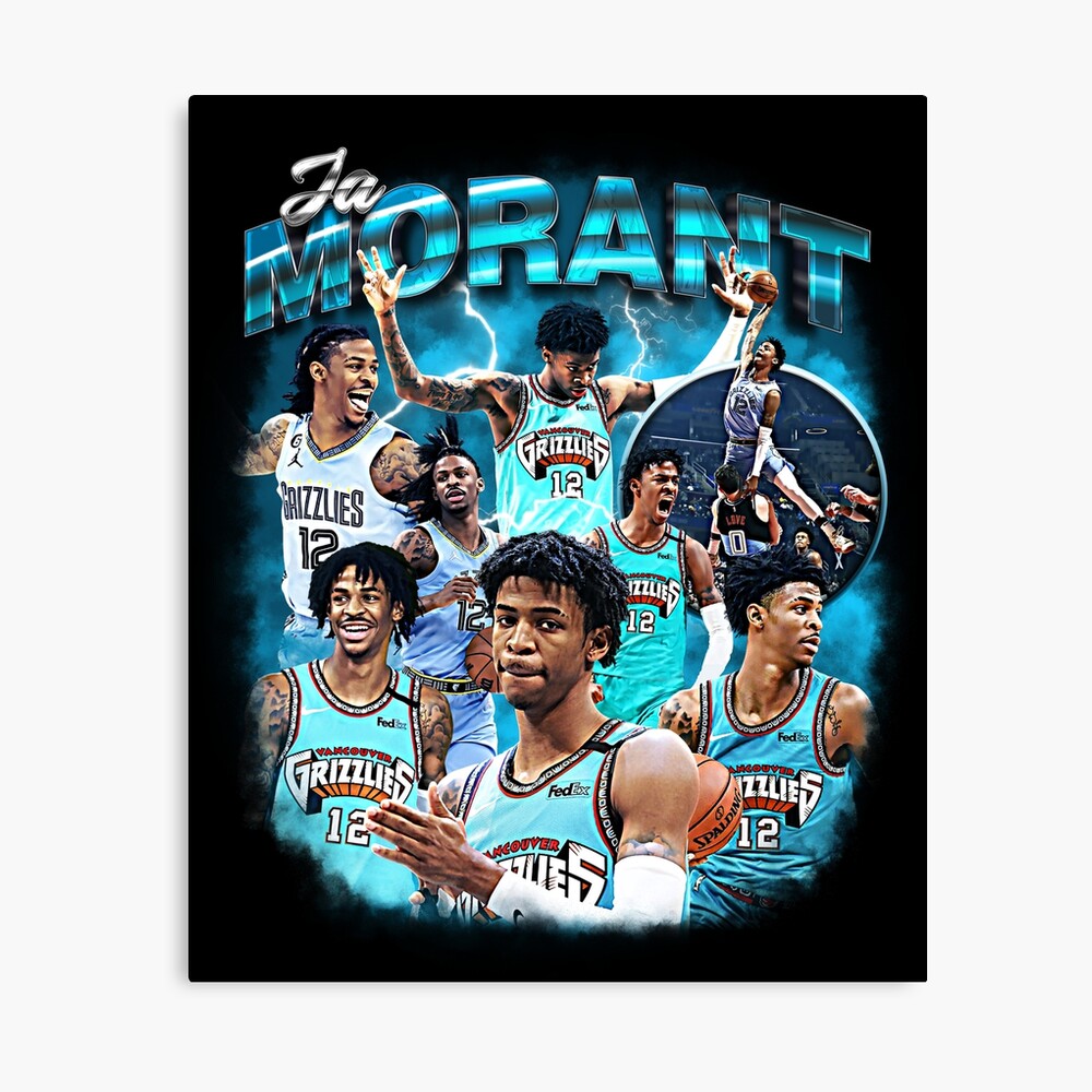 Ja Morant Bootleg Shirt Design Active T-Shirt for Sale by eagleeyearts