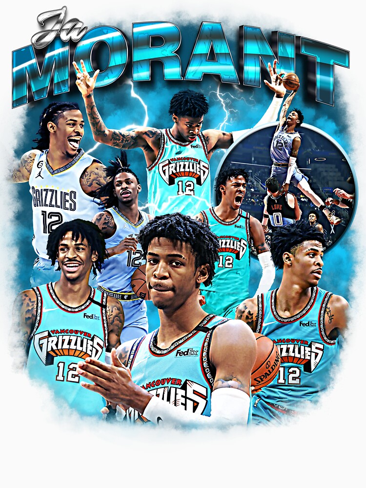 Ja Morant Bootleg Shirt Design Essential T-Shirt for Sale by eagleeyearts