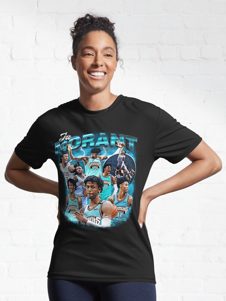 Ja Morant Vintage 90s Basketball Bootleg Style T-Shirt