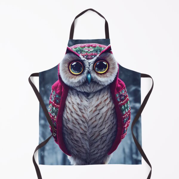 Item preview, Cute christmas owl designed and sold by art8085.