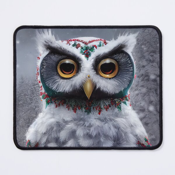 Item preview, Cute christmas owl designed and sold by art8085.