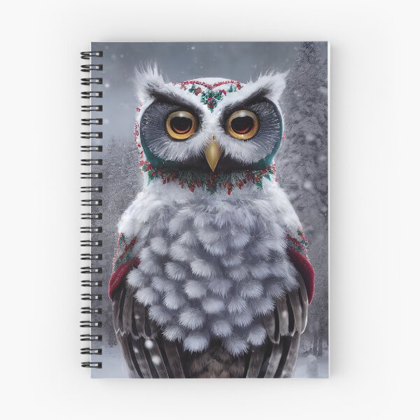 Item preview, Cute christmas owl designed and sold by art8085.