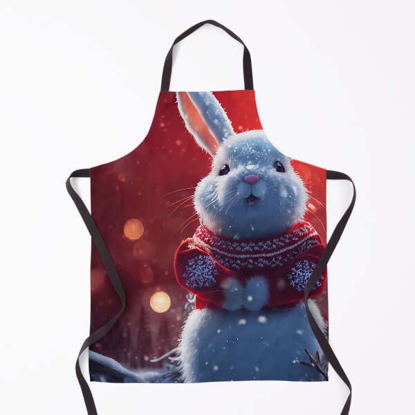 Item preview, Cute Christmas bunny designed and sold by art8085.