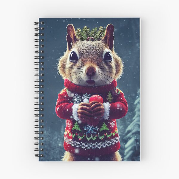 Artikelvorschau, Nettes Weihnachtseichhörnchen entworfen und verkauft von art8085.