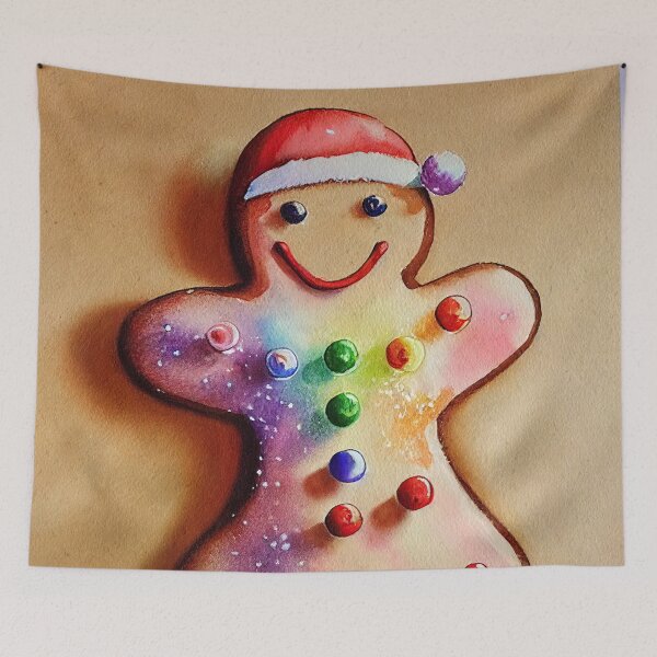 Item preview, Christmas gingerbread man  designed and sold by art8085.