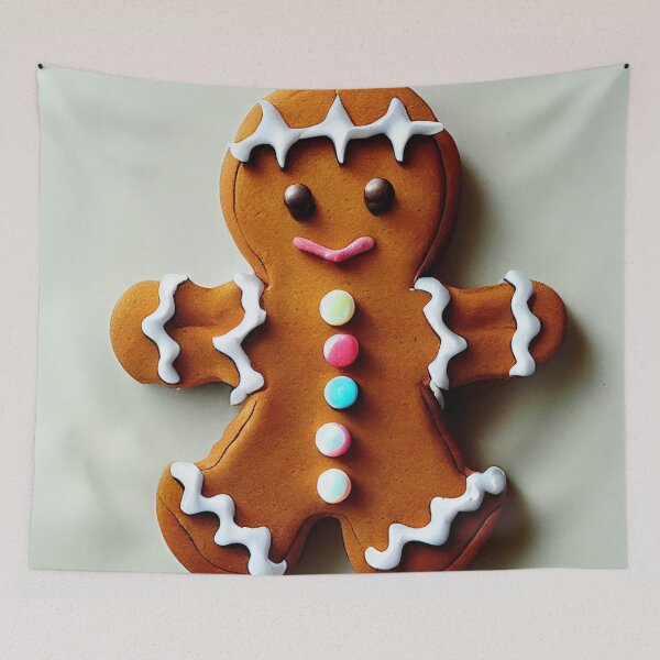 Item preview, Christmas gingerbread man  designed and sold by art8085.