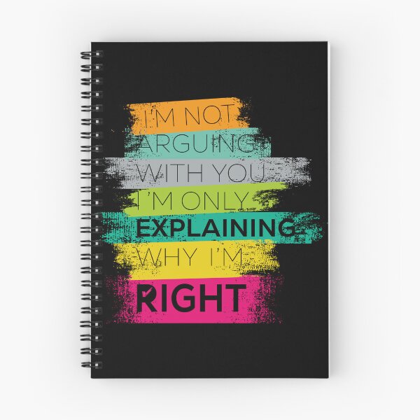 Item preview, Im Not Arguing With You Im Explaining Why Im Right designed and sold by AshzShop.