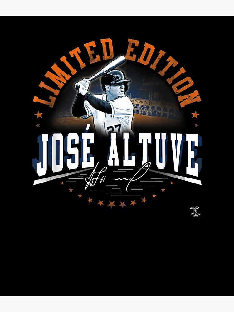 Jose Altuve Jersey Sticker Poster for Sale by marpmmaude