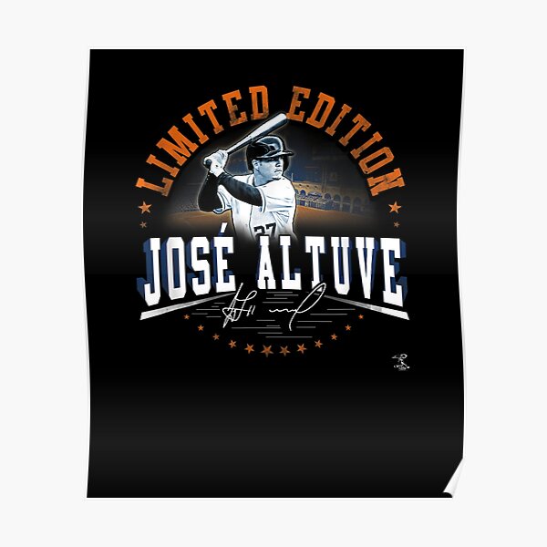 Jose Altuve For The Pennant Walk-Off Home Run Poster