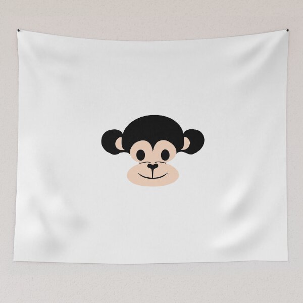Item preview, Cute Monkey Face designed and sold by PNINU.