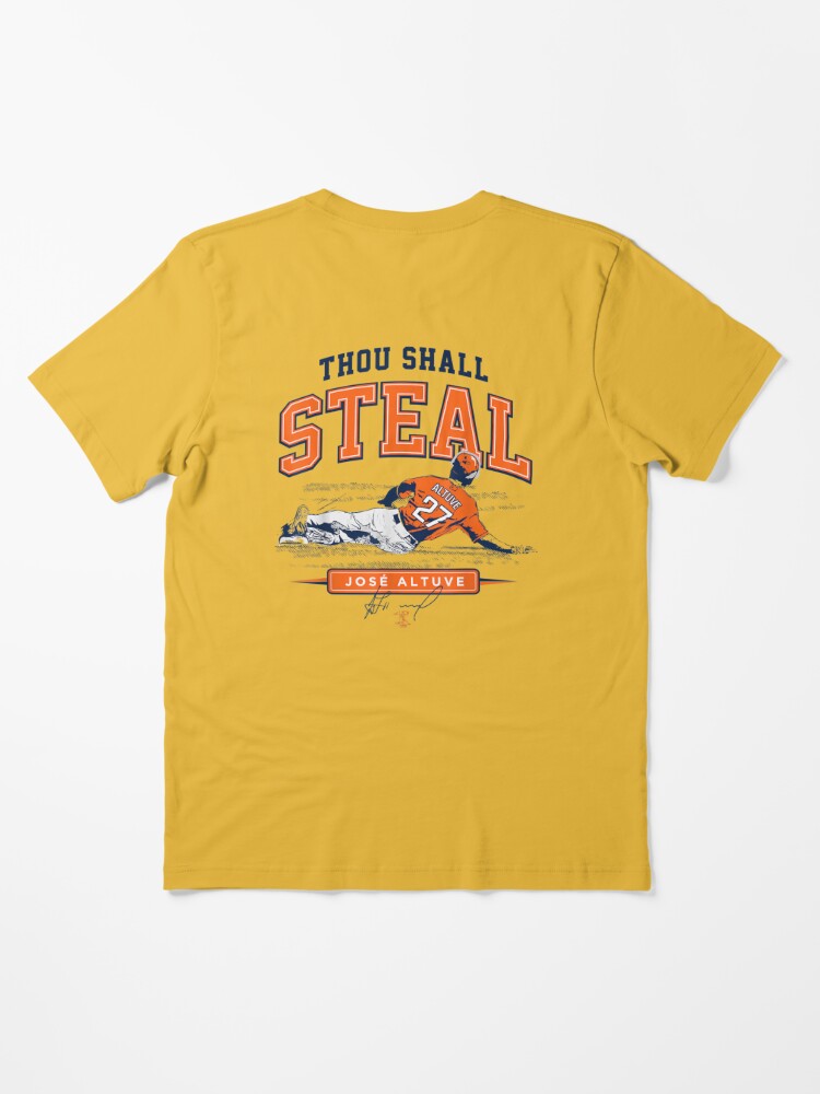  Jose Altuve Thou Shall Steal T-Shirt - Apparel T-Shirt : Sports  & Outdoors