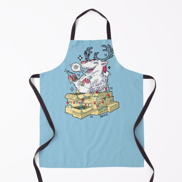 Item preview, Oh deer drunk reindeer celebrating Christmas designed and sold by SPIRIMAL.