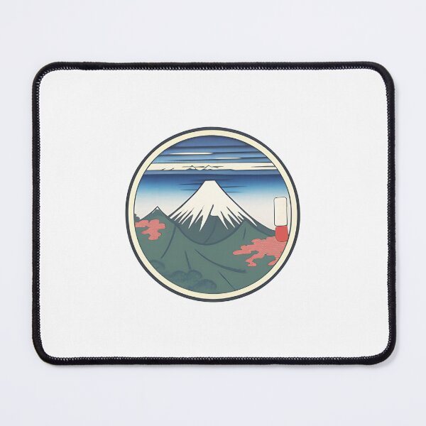Item preview, Zen Mountains Sticker Design designed and sold by Litheon.