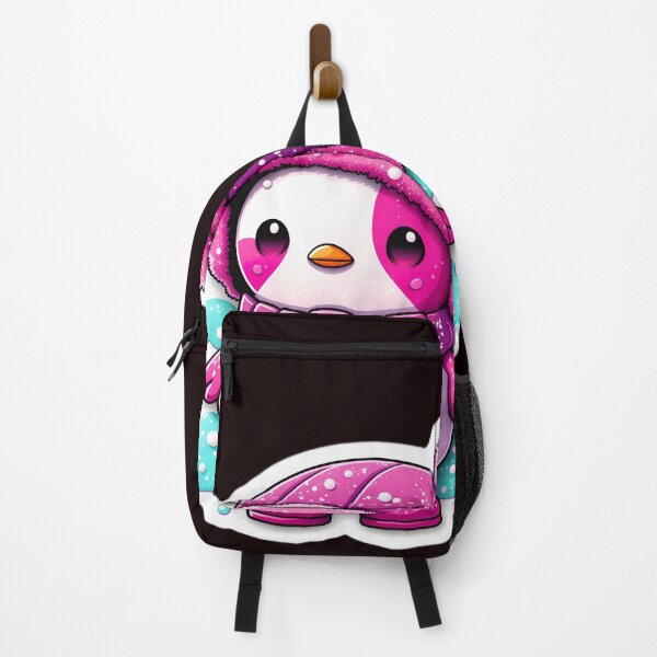 Item preview, "Winter Duck in Pink." designed and sold by CherNikDesigns.