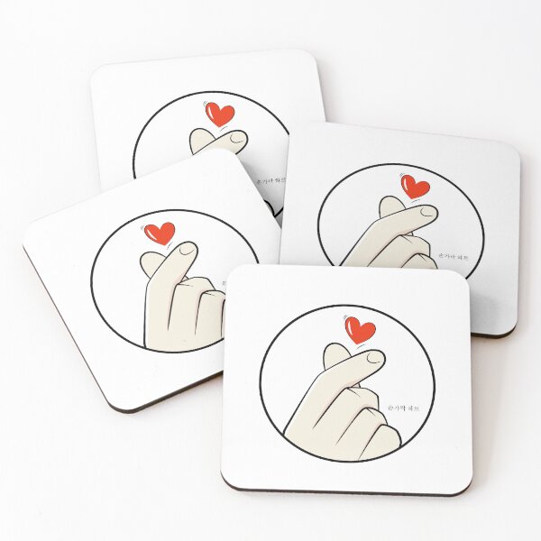 Item preview, Korean Finger Heart Graphic Design designed and sold by QuanJewelry.