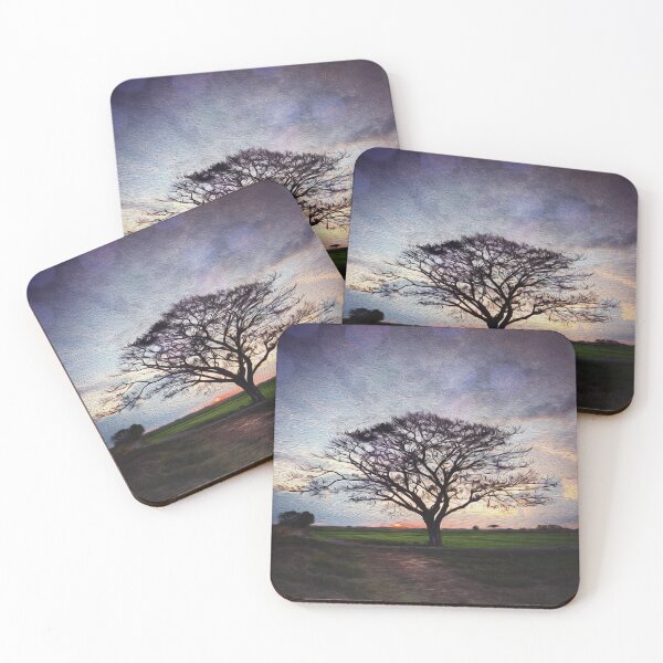 Item preview, Sunset Tree and Bubbles designed and sold by Huskyyy Designs.