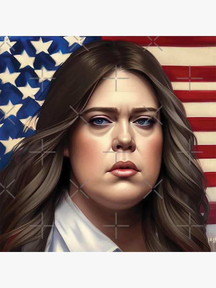 "Sarah Huckabee Sanders" Sticker for Sale by Lilyashelf Redbubble