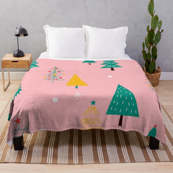 Item preview, Retro Pink Christmas Tree designed and sold by MaiZephyr.