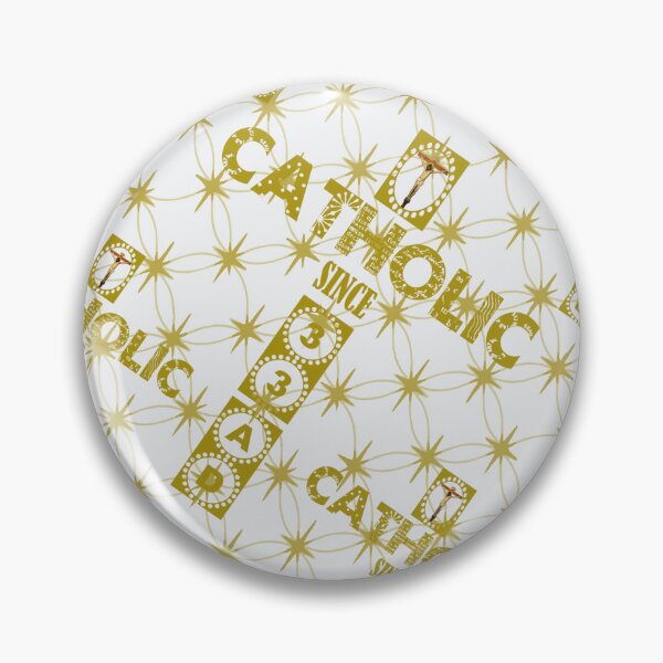 Item preview, Catholic Since 33 AD Jesus Cross Crucifixion designed and sold by hispanicworld.