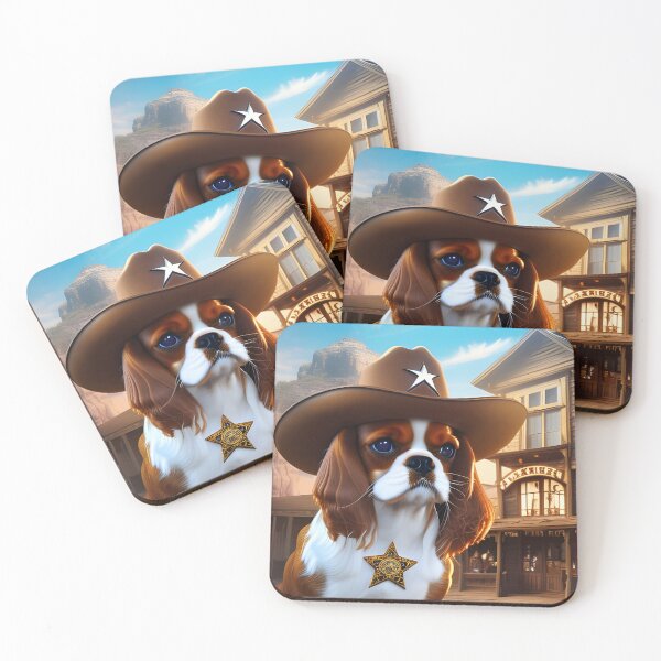 Item preview, Sheriff Charlie Spaniel designed and sold by Hudine.