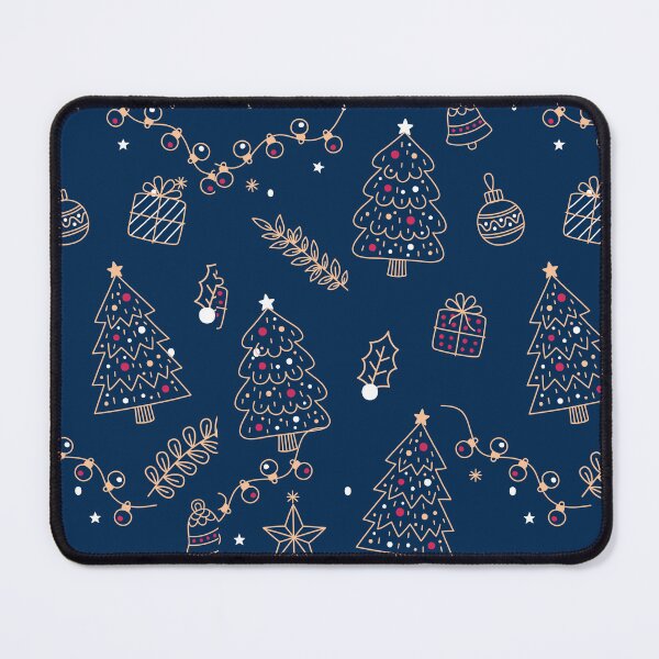 Item preview, Elegant Blue Holidays Pattern designed and sold by MaiZephyr.