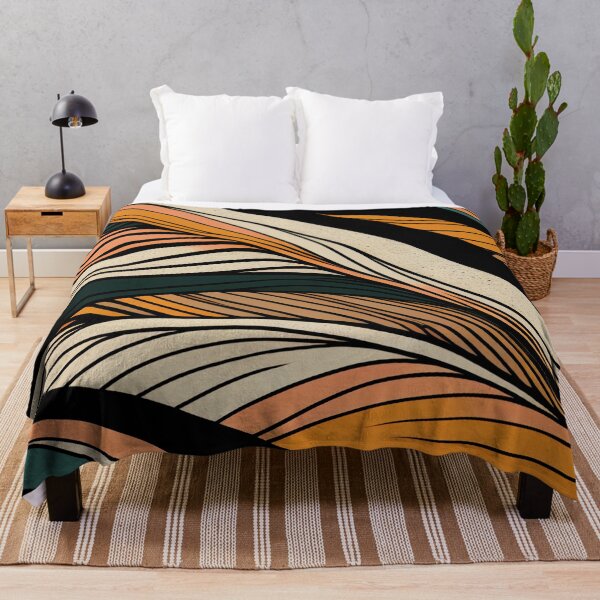 Item preview, "Lily" - Boho Retro Modern Abstract Pattern designed and sold by HiArtify ❤️.