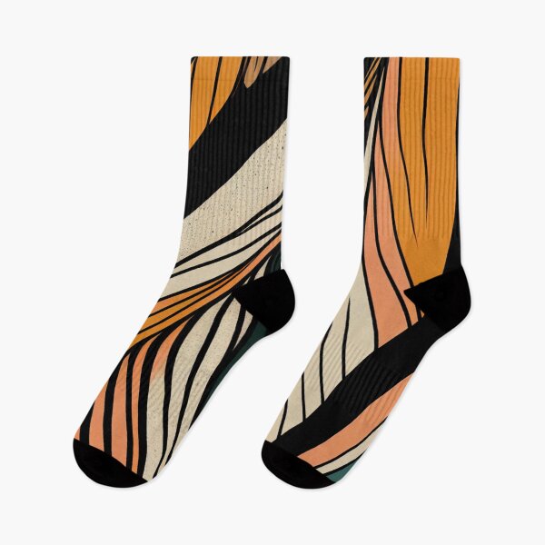 Item preview, "Lily" - Boho Retro Modern Abstract Pattern designed and sold by HiArtify ❤️.