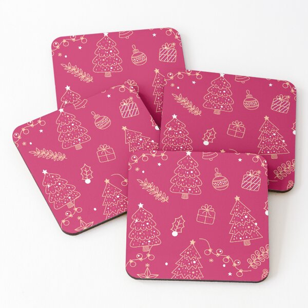 Item preview, Viva Magenta Holiday Pattern designed and sold by MaiZephyr.