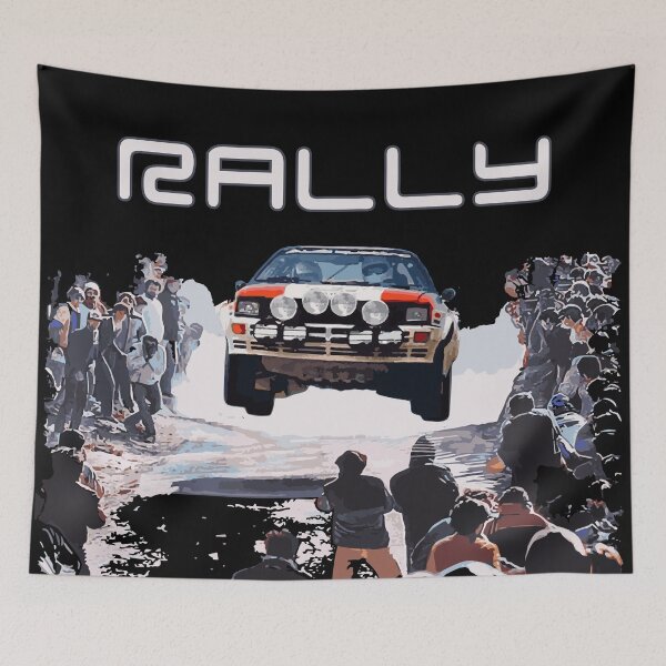 Item preview, portugal stage Sport S1 E2 Group B Rally Car Stig Blomqvist, Mikkola and Walter Röhrl designed and sold by cowtownCOWBOY.