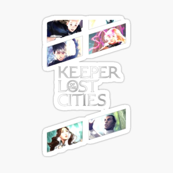Keeper Of The Lost Cities Series Vinyl Bumper Sticker Decal - 5 Inch
