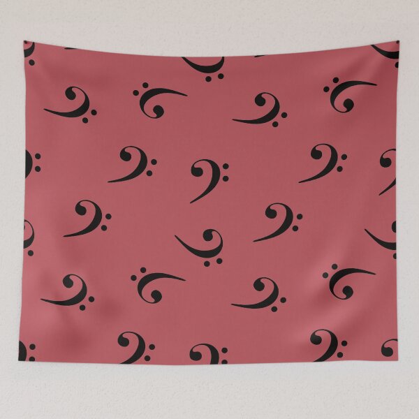 Item preview, Pattern bass clef 2 designed and sold by piesdesignart.