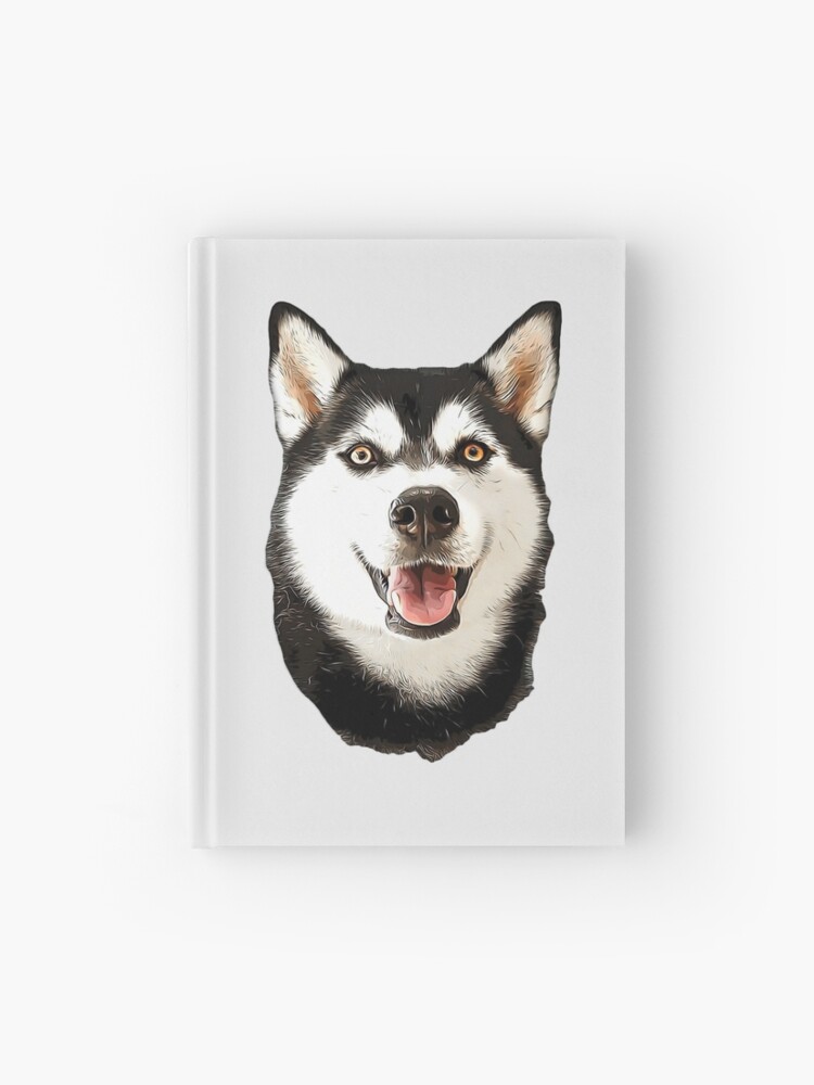 Estados Unidos Separar Sede Cuaderno de tapa dura «Regalo de cachorro de husky siberiano» de ElegantCat  | Redbubble