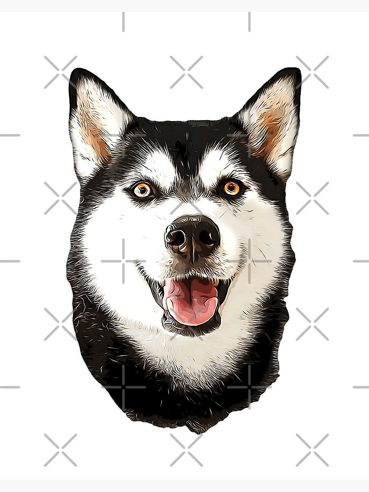 Siberian Husky Dog Welcome Mat – iCustomLabel