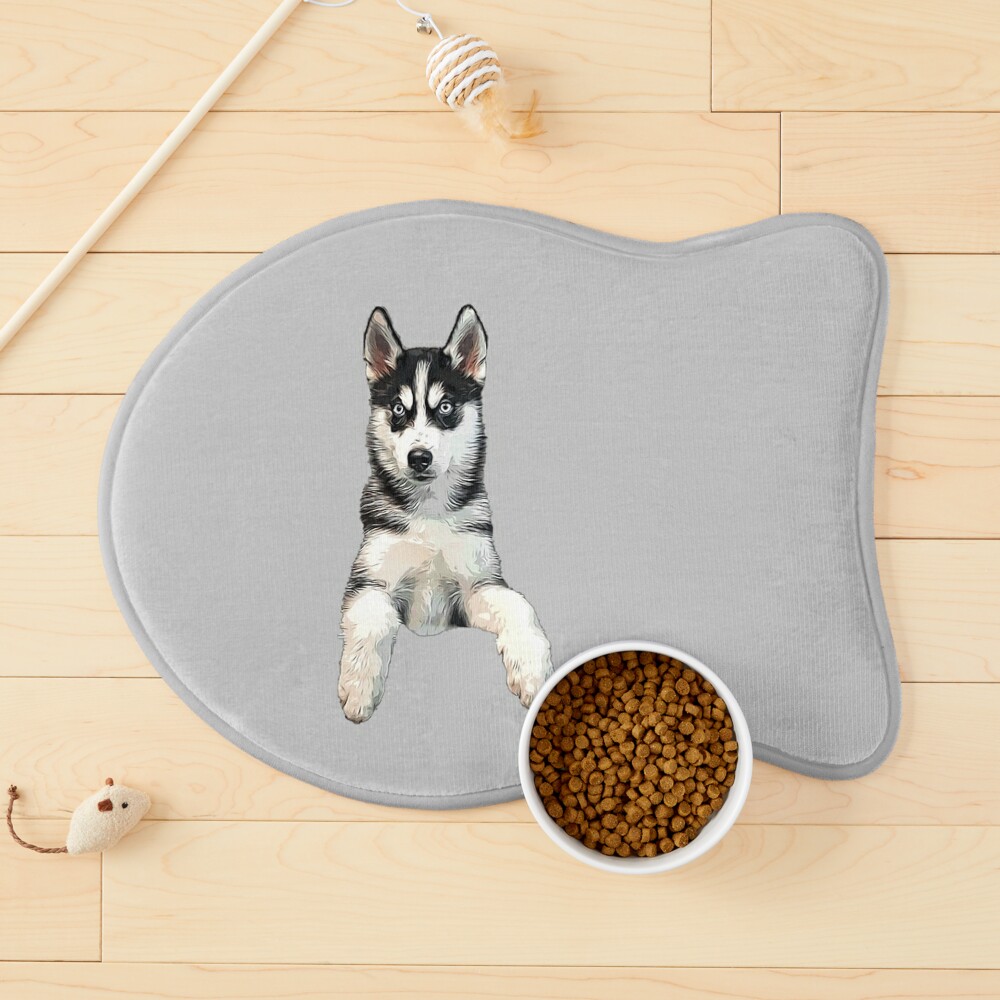 Siberian Husky Dog Welcome Mat – iCustomLabel