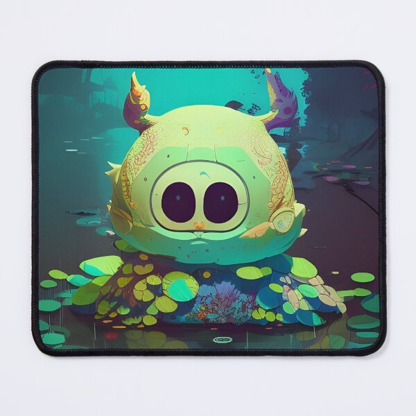 Item preview, Cute little swamp forest monster designed and sold by REDCLASH2002.
