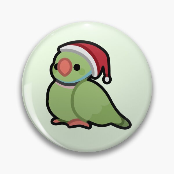 Item preview, X-Mas Birbs - Indian Ringneck (Green) designed and sold by blirbos.