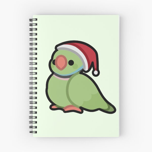 Item preview, X-Mas Birbs - Indian Ringneck (Green) designed and sold by blirbos.